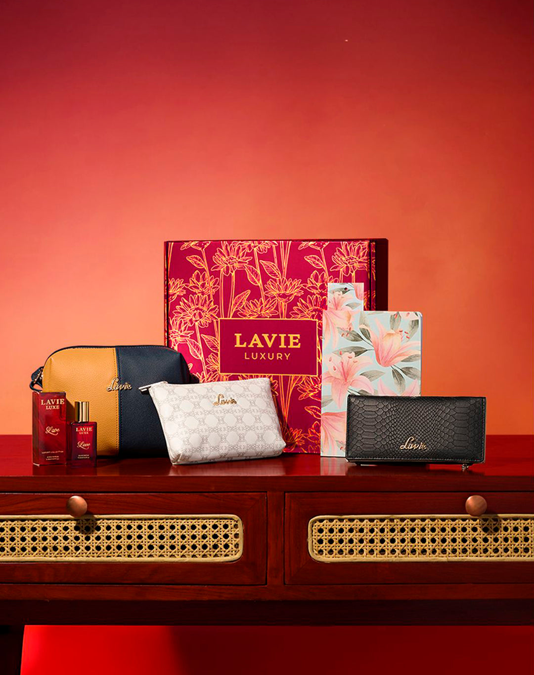 Scarlet SLG Wallet 1 Women Giftset