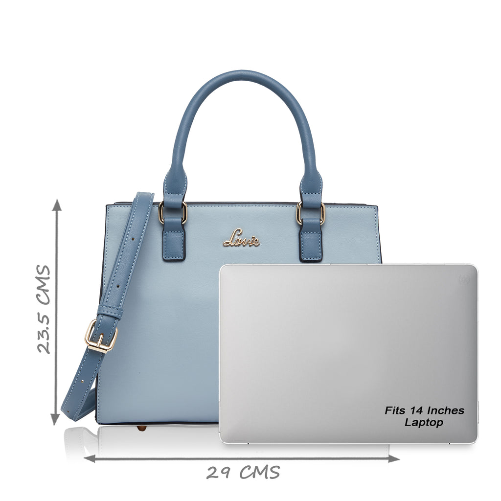 Lavie Shelly 22 Women's Satchel Bag Medium P Blue/ Navy