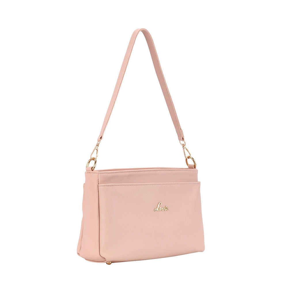 Lavie Olivia Light Pink Small Women's Satchel Bag