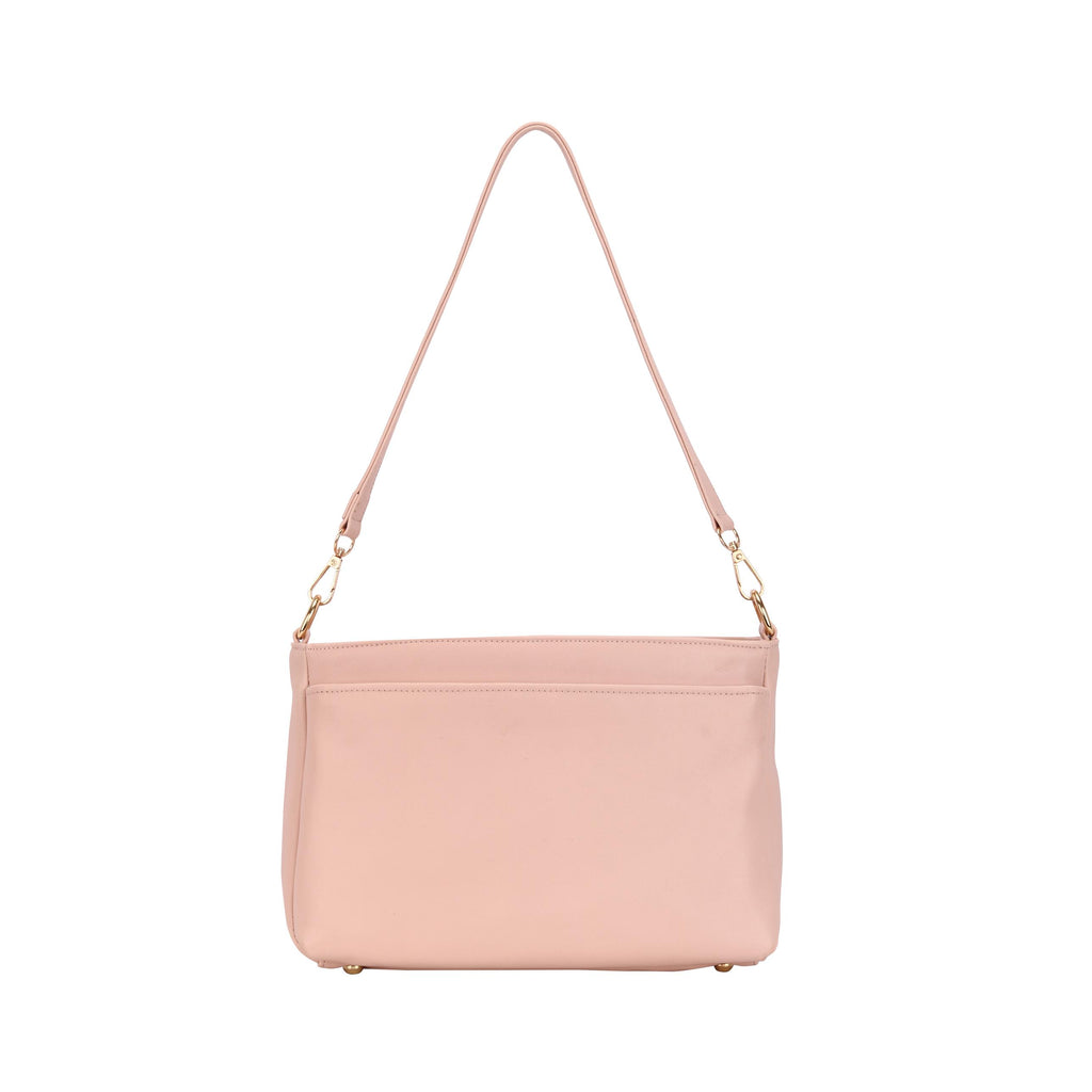 Lavie Olivia Light Pink Small Women's Satchel Bag