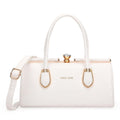 Dazzle Medium White Handbag