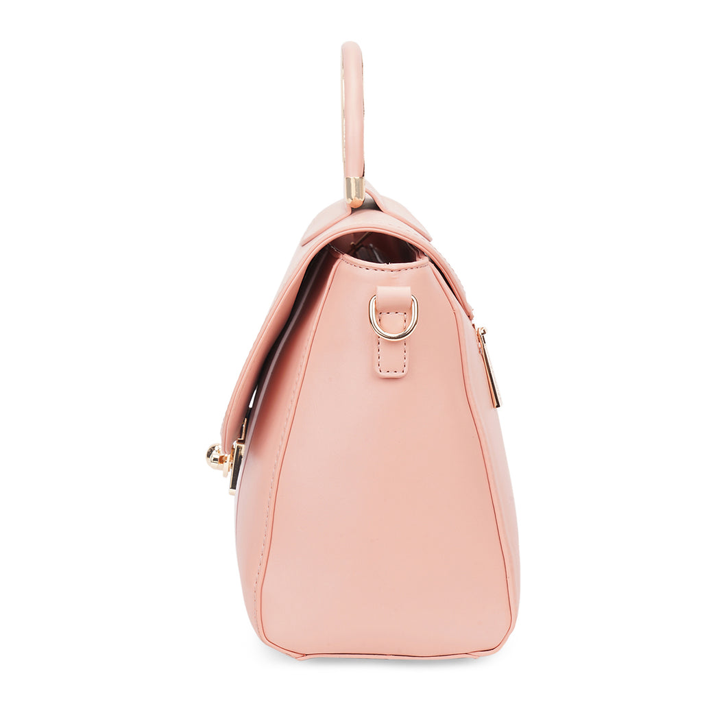 Lavie Luxe Pink Medium Women's Katie Satchel Bag