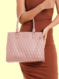 Large Quilt Shelly Satchel Bag