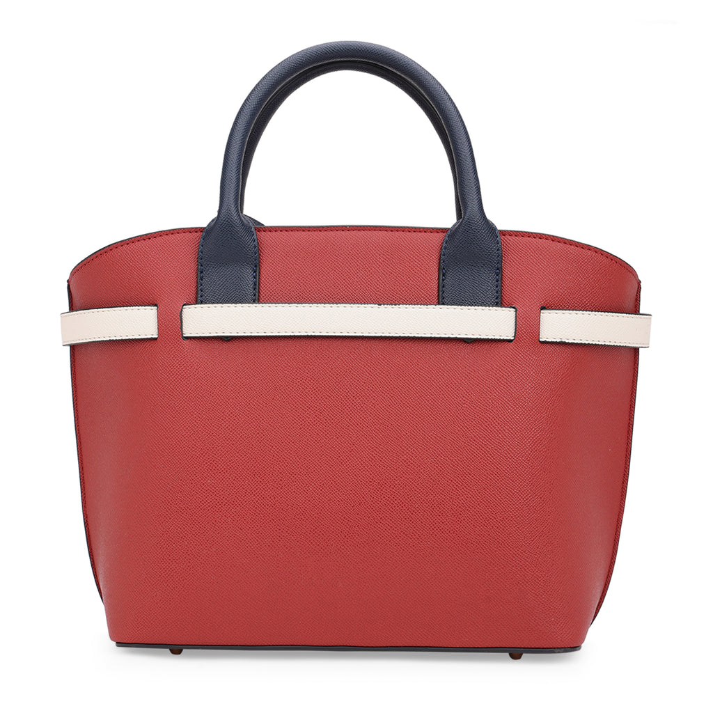 Lavie Luxe Red Medium Women's Fallon Satchel Bag