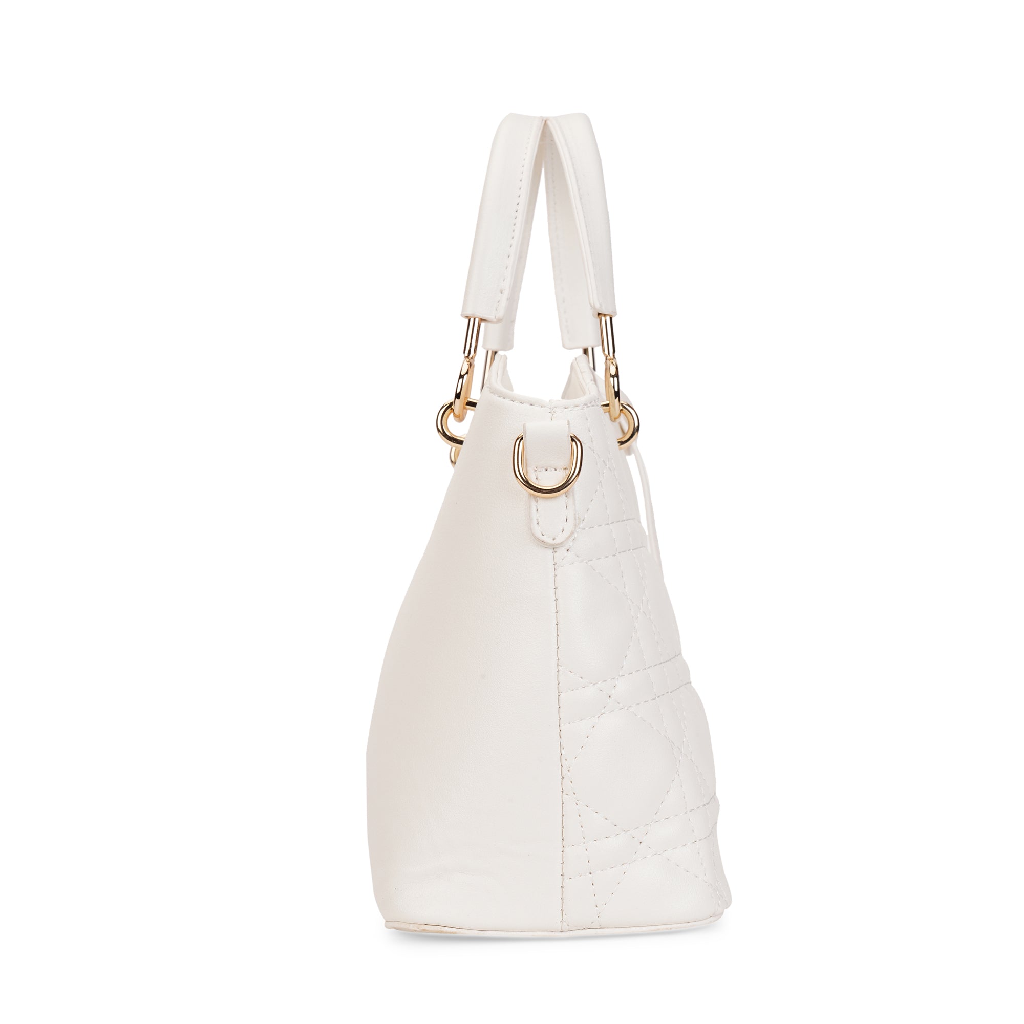 Lavie Luxe White Small Women's Babel Satchel Bag