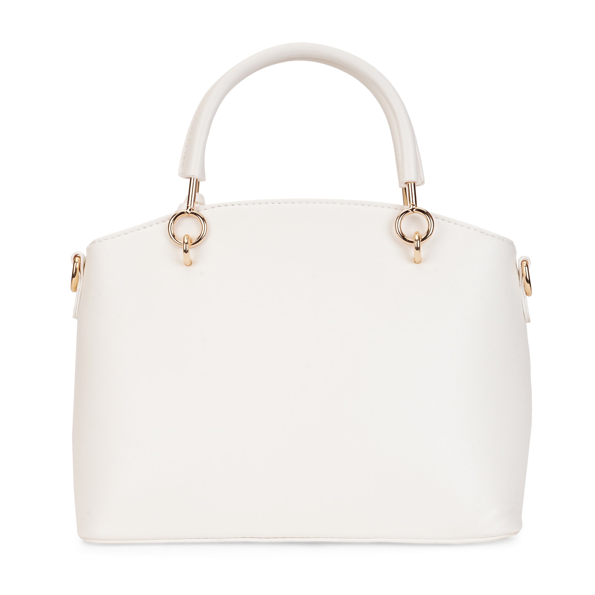 Lavie Luxe White Small Women's Babel Satchel Bag