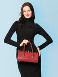 Medium Dazzle Frame Satchel Bag