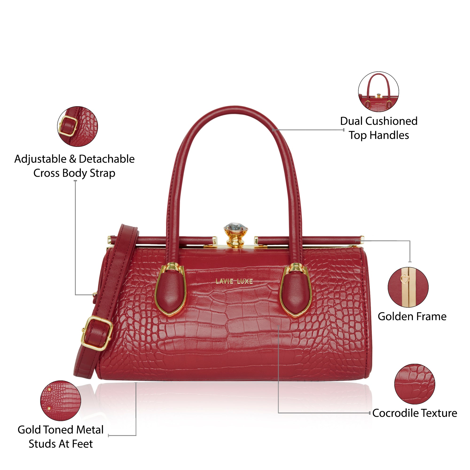 Dazzle Medium Frame Bag