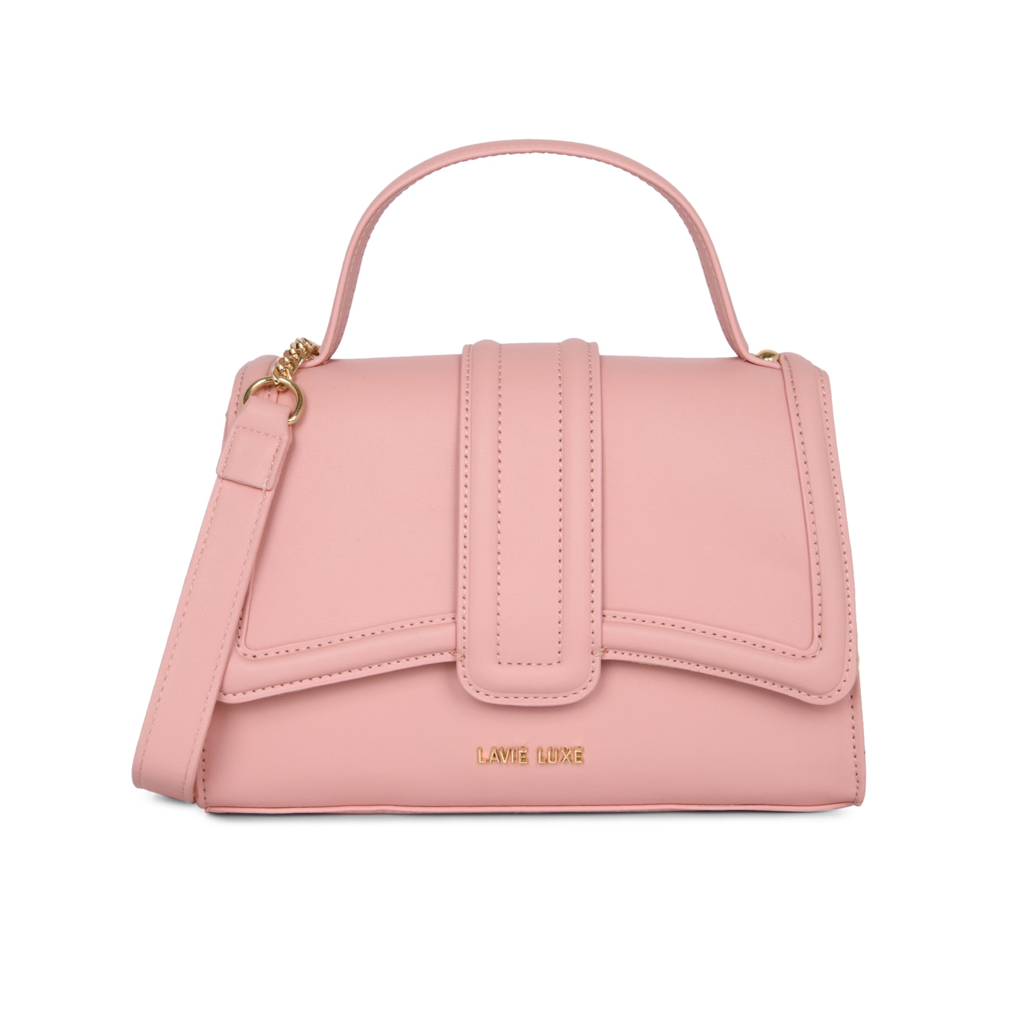 Medium Bubble Flap Satchel Bag