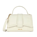 Bubble Flap Medium Off White Handbag
