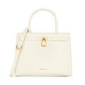 Lock Medium Off White Handbag