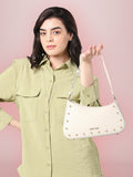 Off  Small Stud Hobo Bag