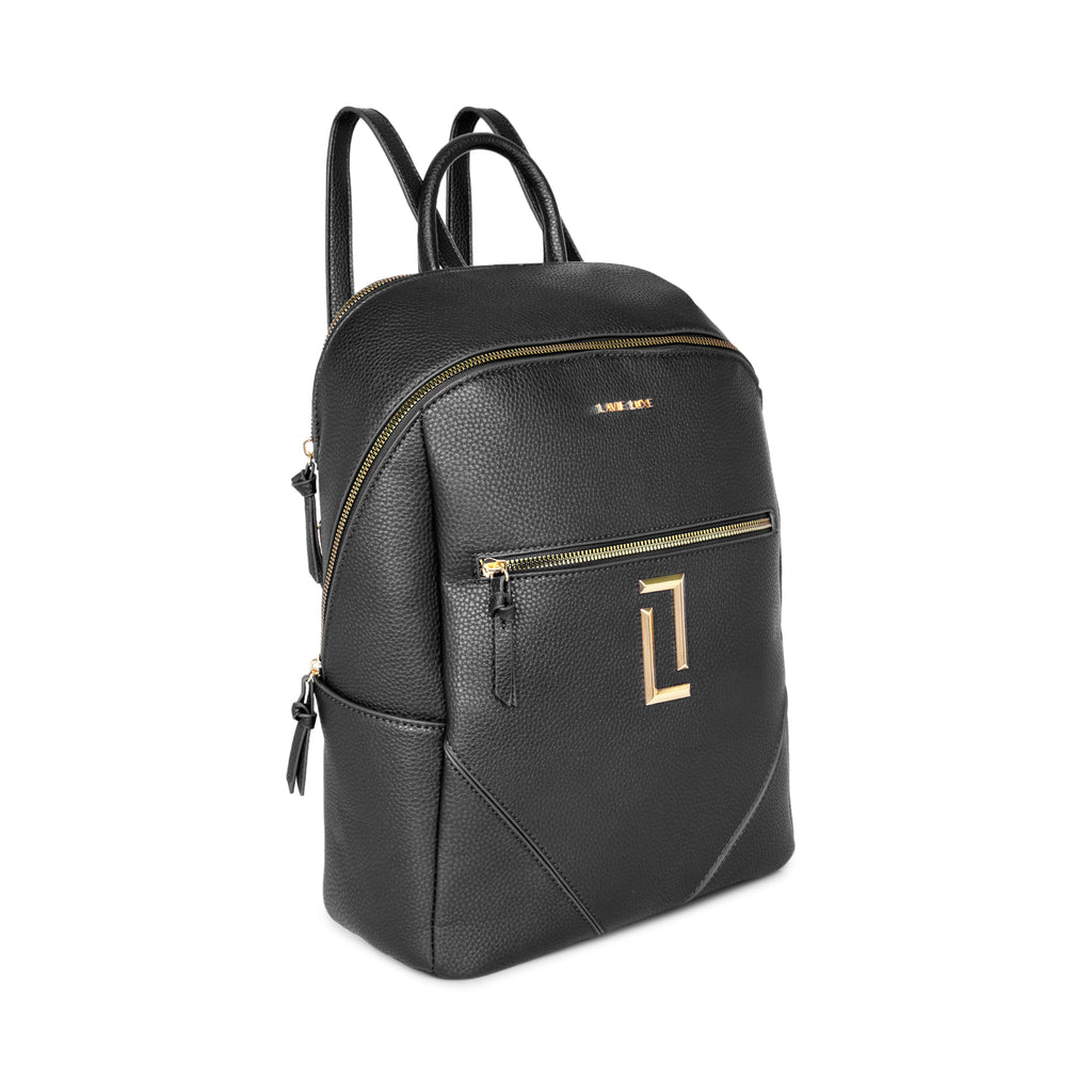 Lavie Luxe Black Medium Women's Simone Backpack