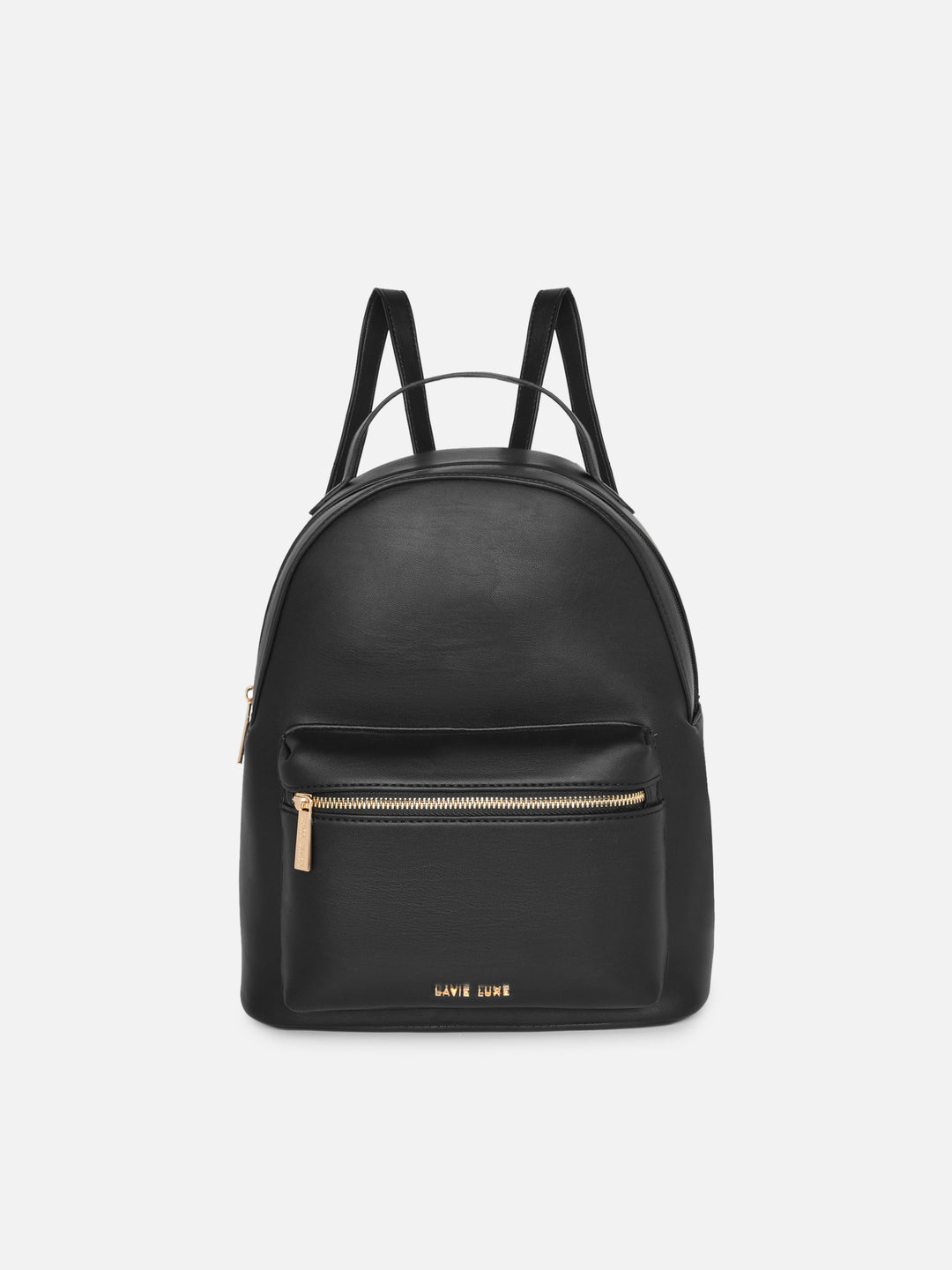 Waffle Large Black Fashion Backpack
