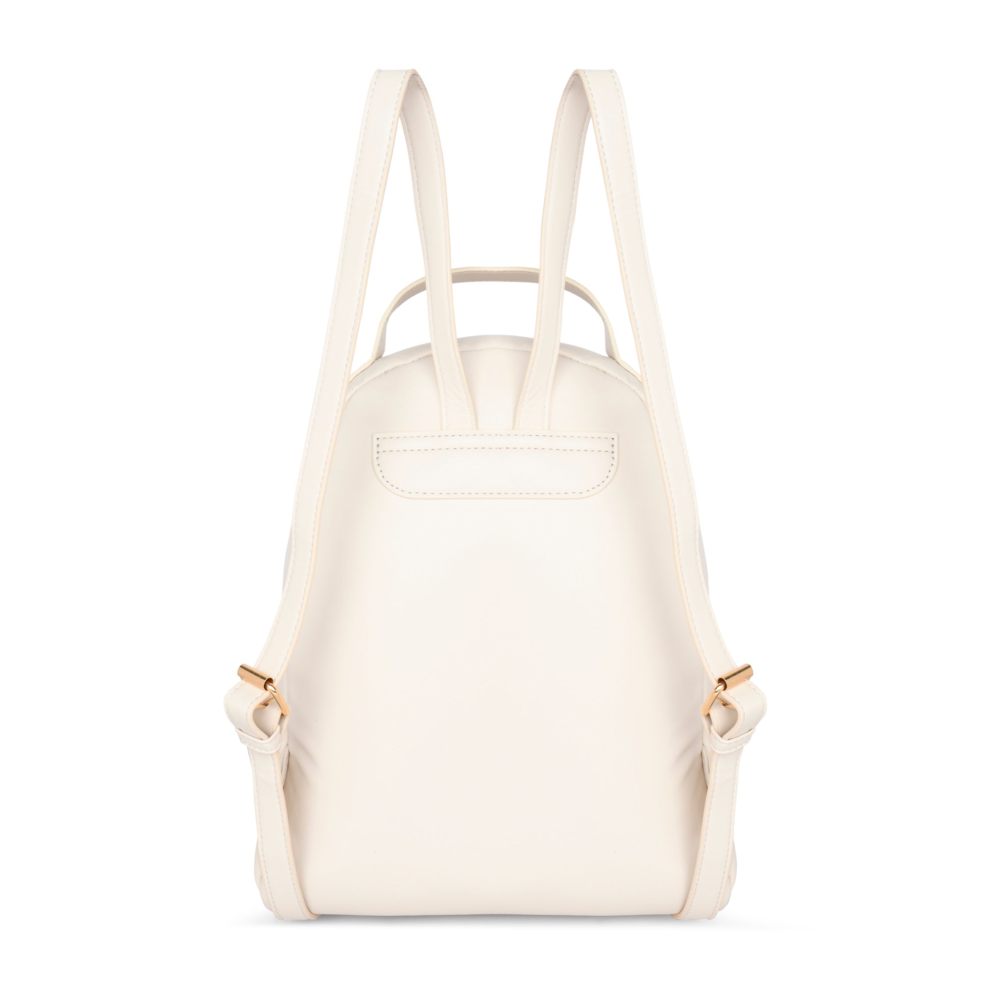 Lavie Luxe Off White Medium Women's Waffle Girl's Backpack