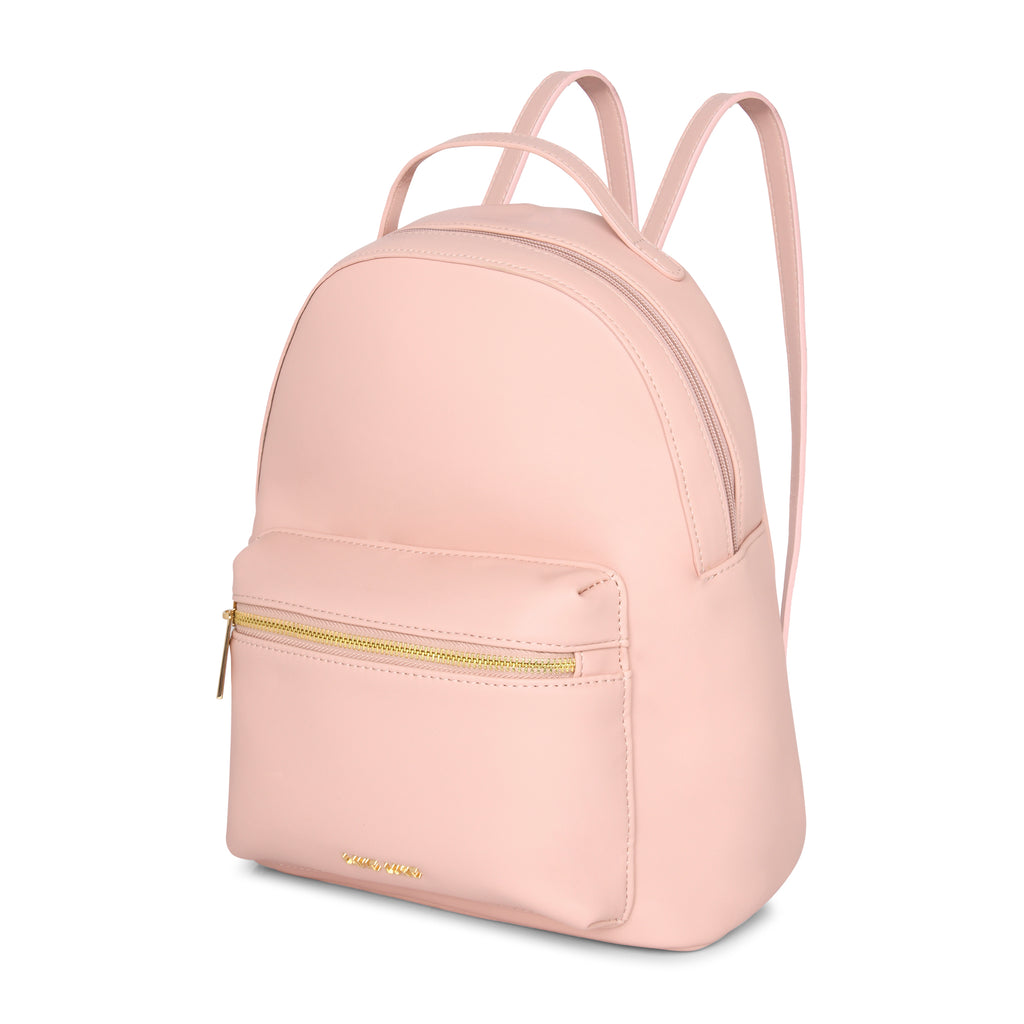 Lavie Luxe Light Pink Medium Women's Waffle Girl's Backpack
