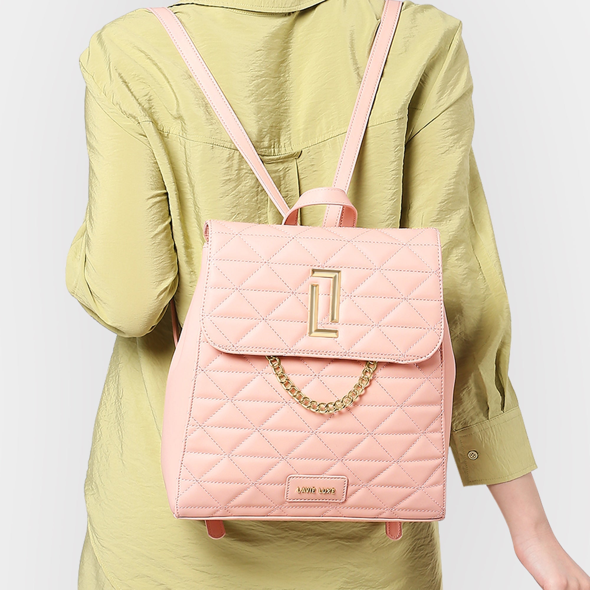 Lavie Luxe Mint Medium Women's Casper Girl's Backpack