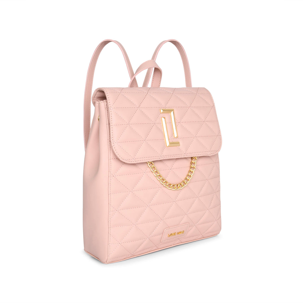 Lavie Luxe Light Pink Medium Women's Casper Girl's Backpack