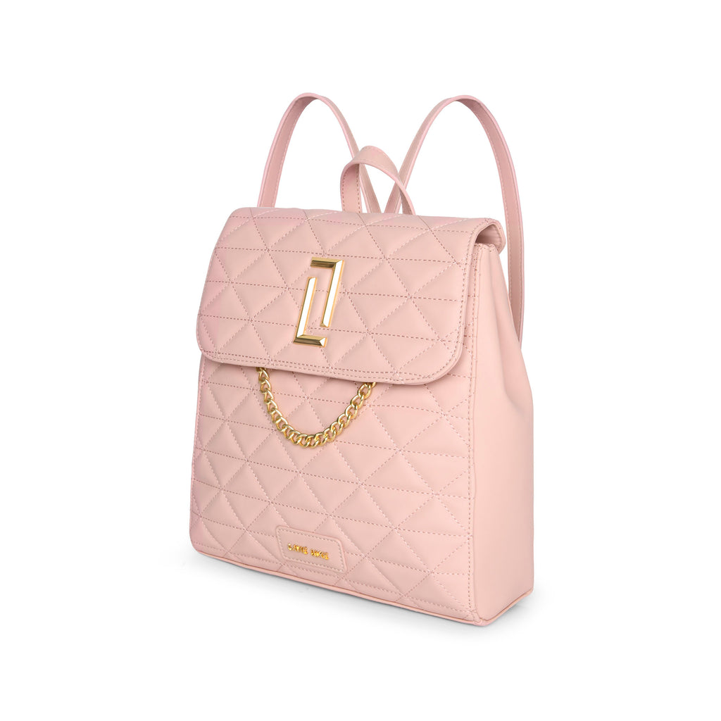 Lavie Luxe Light Pink Medium Women's Casper Girl's Backpack