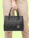 Medium Stud Shelly Satchel Bag