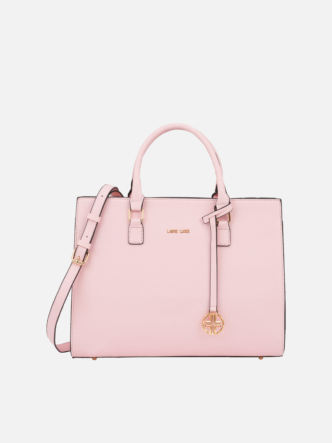 Ella LG Large Light Pink Laptop Handbag