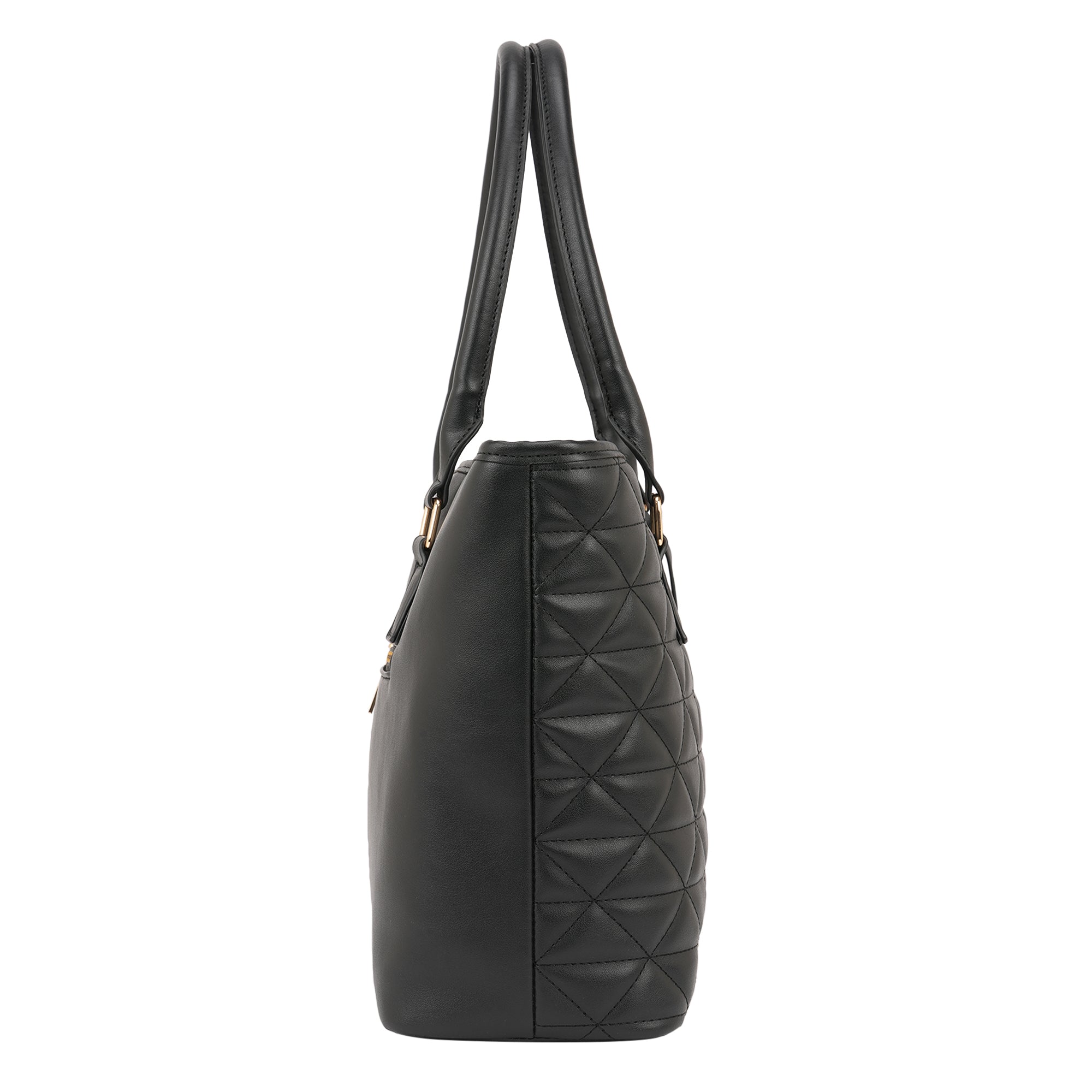 Lavie Luxe Black Large Women's Dia Sherry Tote Bag
