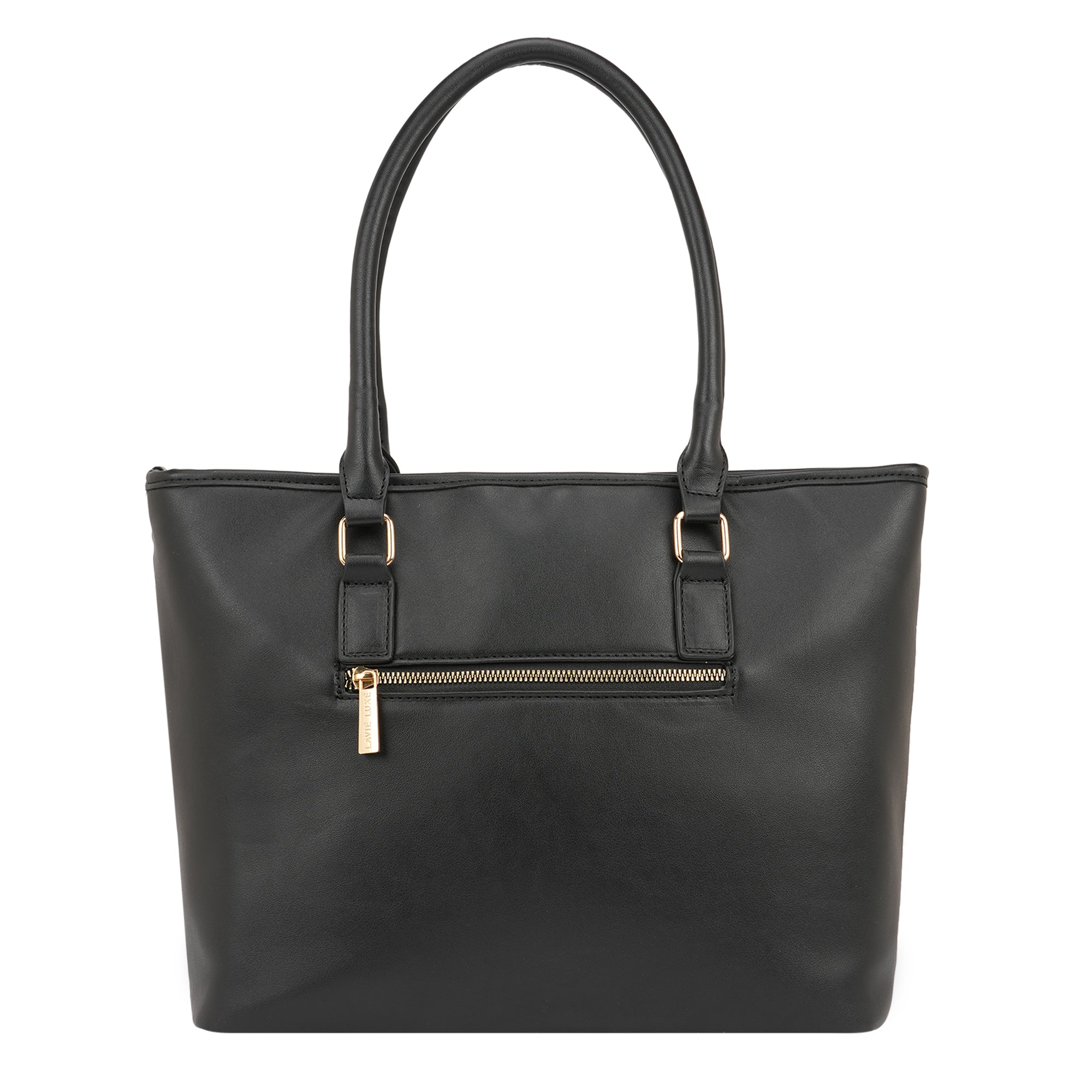 Lavie Luxe Black Large Women's Dia Sherry Tote Bag