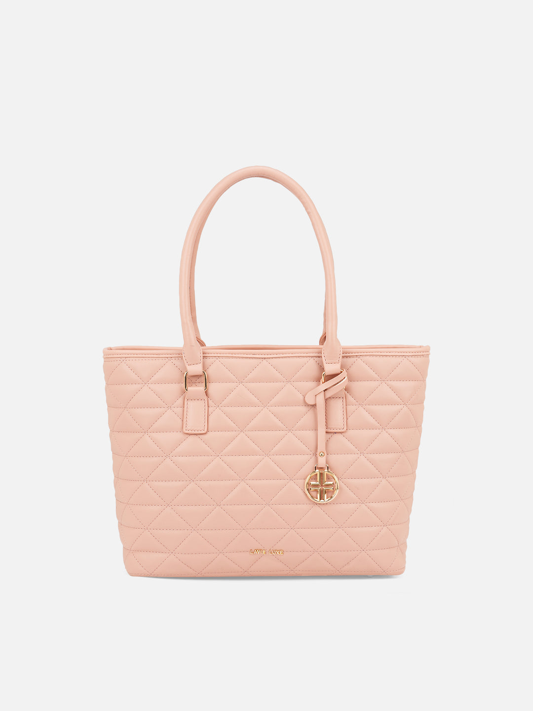 Dia Sherry Large Light Pink Laptop Handbag