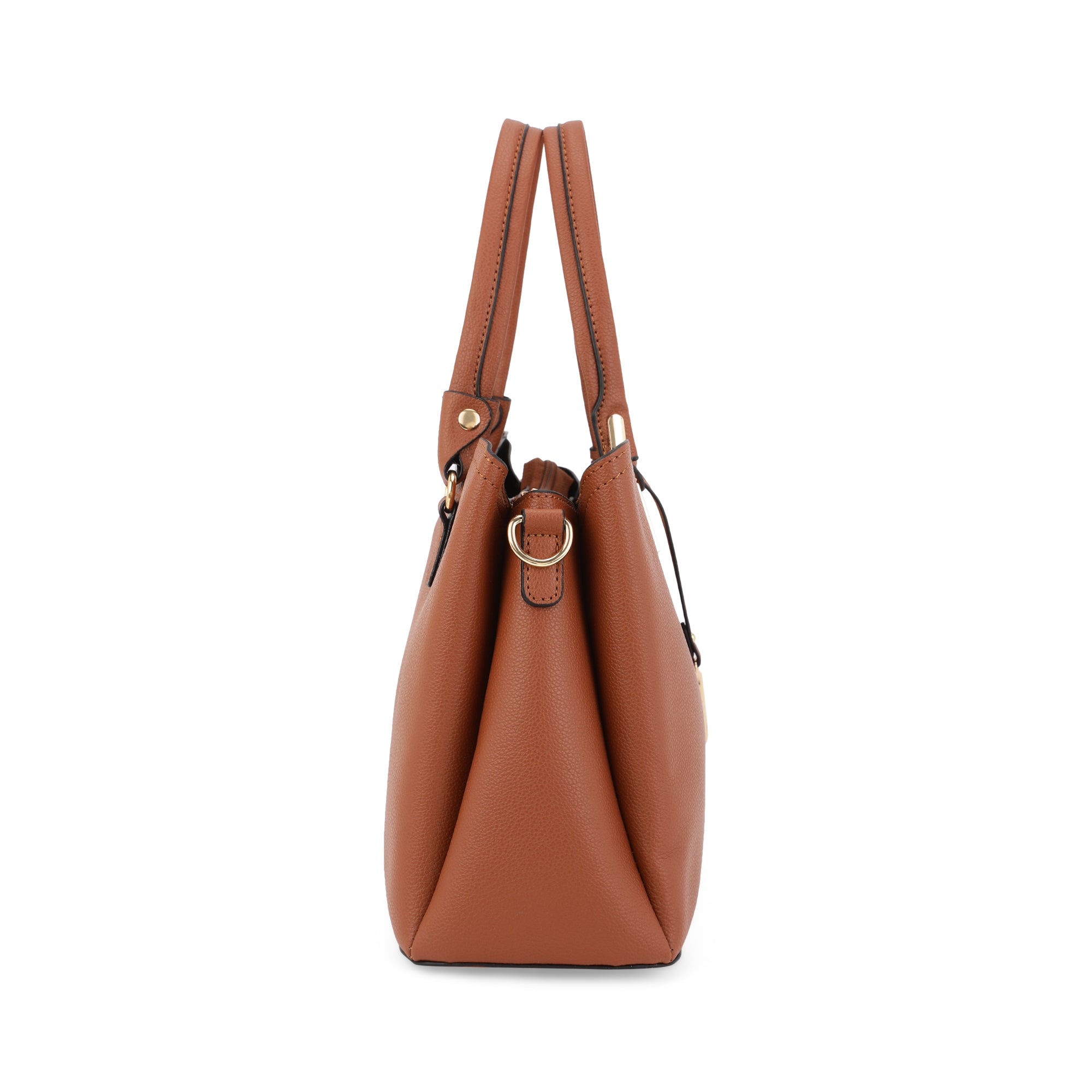 Lavie Luxe Tan Medium Women's Azura 23 3 Compartments Satchel Bag