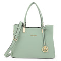 Azura 3 Compartments Medium Mint Handbag