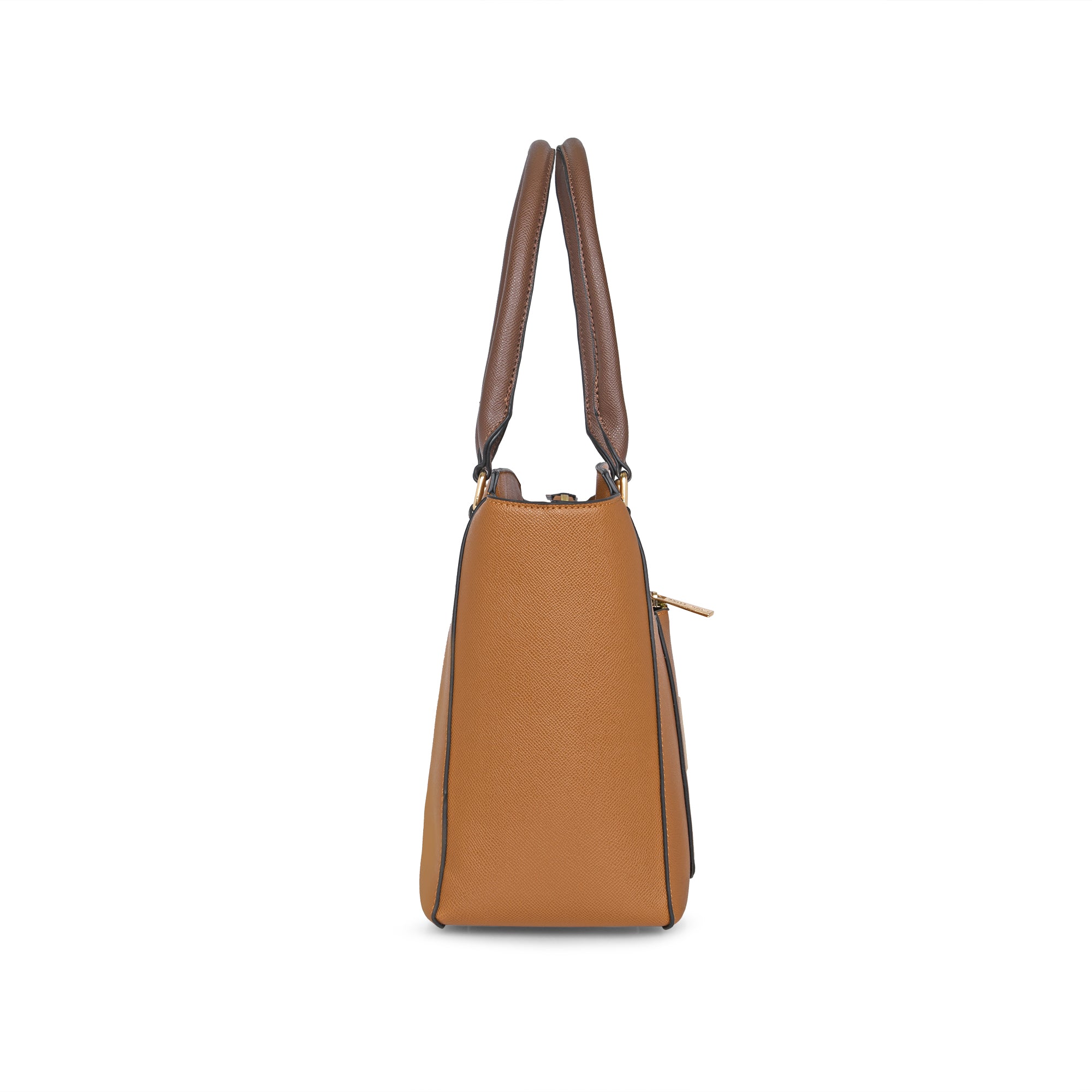 Lavie Luxe Tan Large Women's Kely Tote Bag
