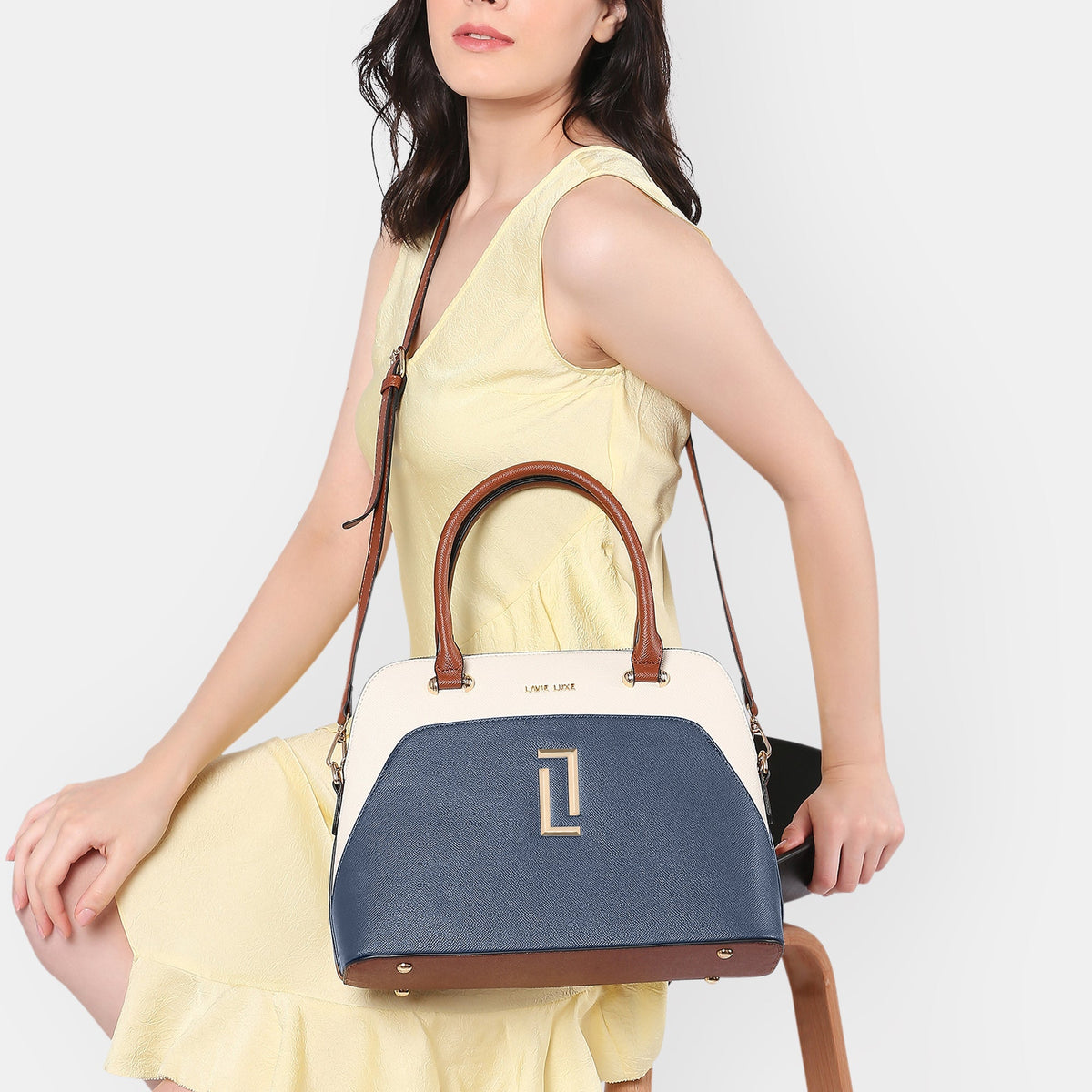 Medium Valle Satchel Bag