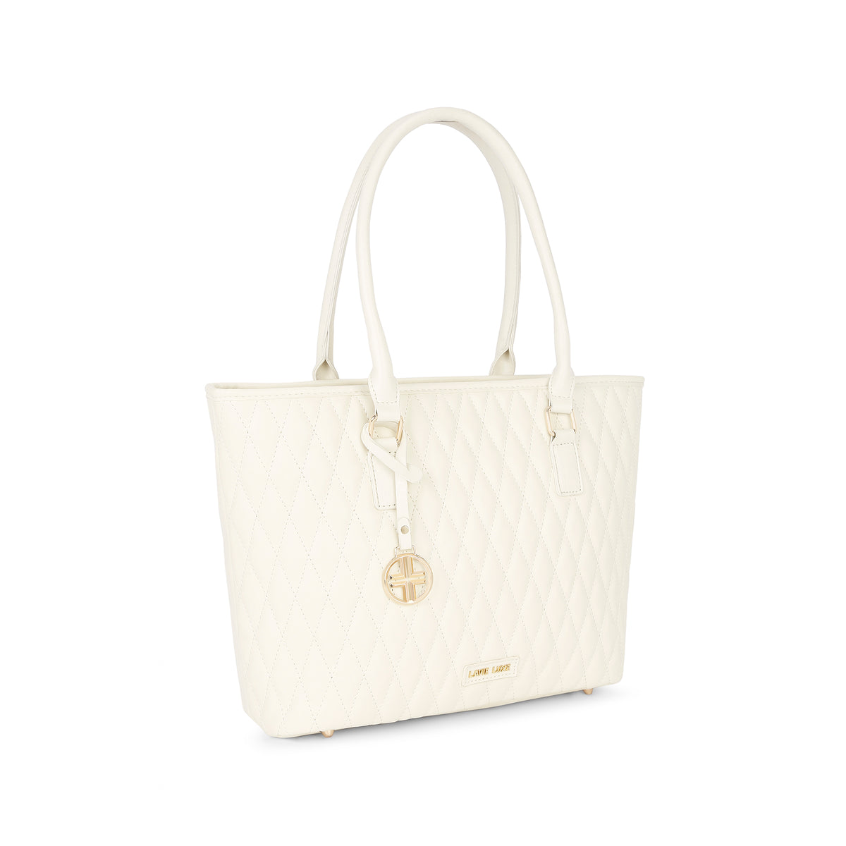 Lavie Luxe Off White Large Women's Sherry Tote Bag