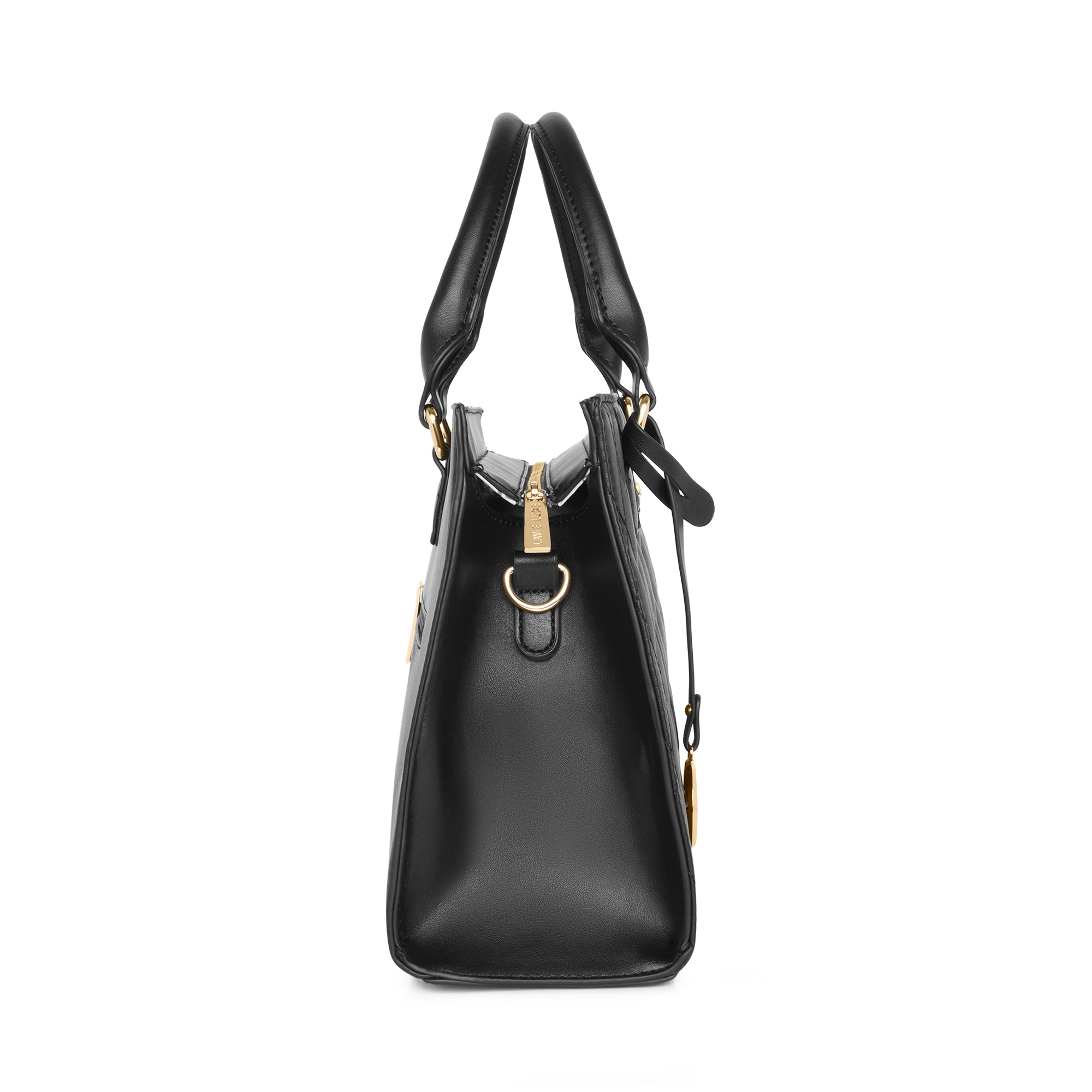 Lavie Luxe Black Medium Women's Shelqi Satchel Bag