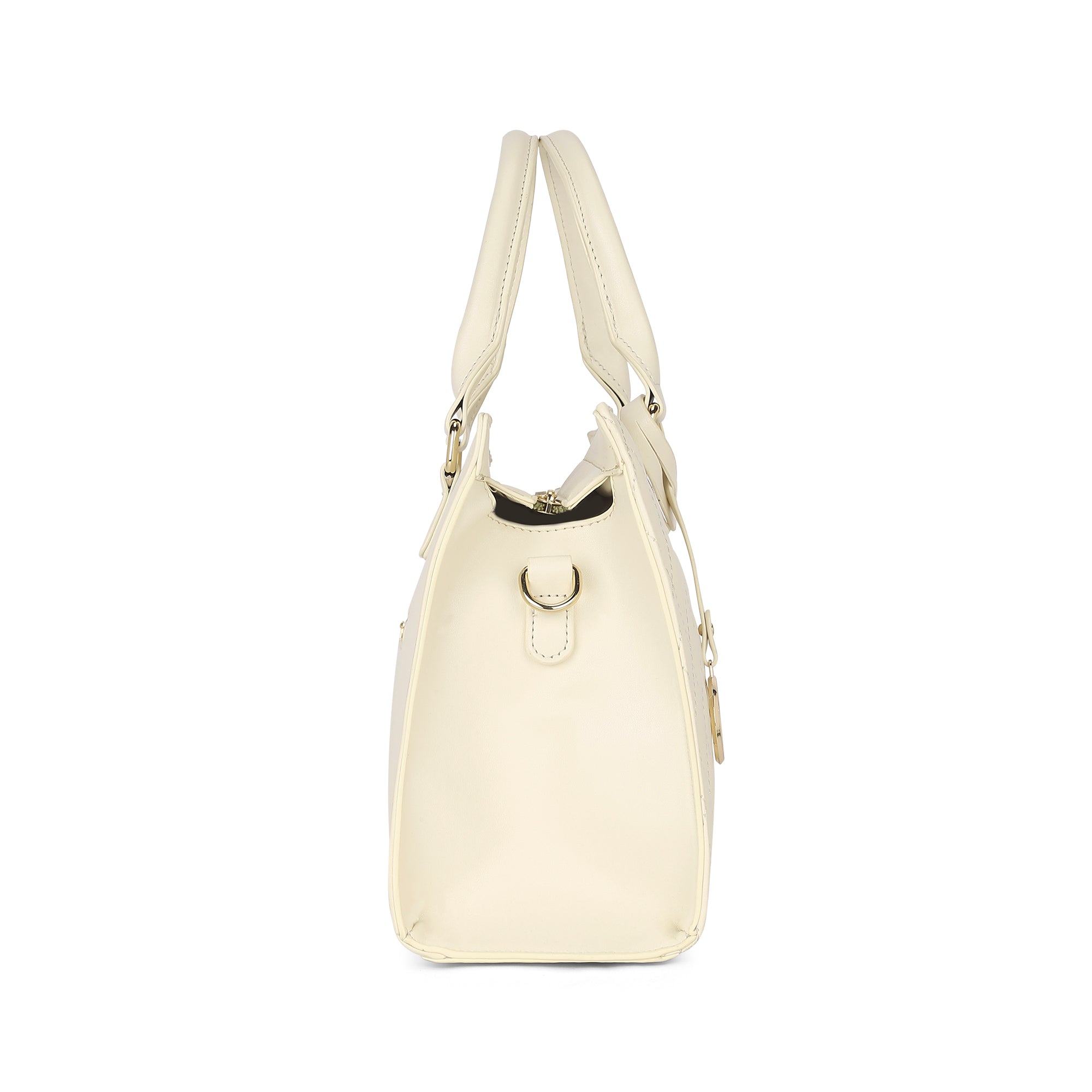 Lavie Luxe Off White Medium Women's Shelqi Satchel Bag