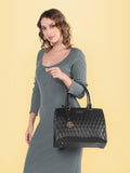 Large Shelqi Satchel Bag