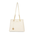 Trapez Medium Off White Handbag