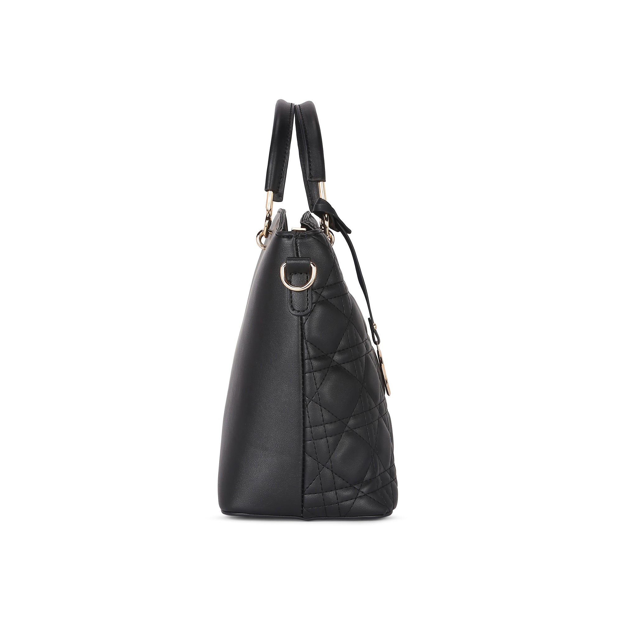 Lavie Luxe Black Medium Women's Babel Satchel Bag