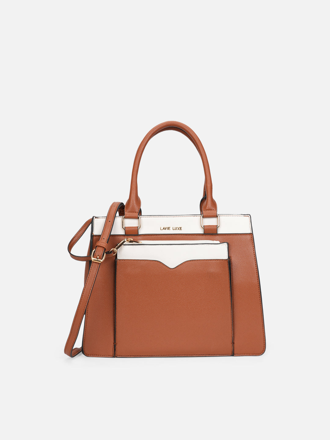 Yalon Medium Tan Laptop Handbag