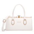 Dazzle Medium White Handbag