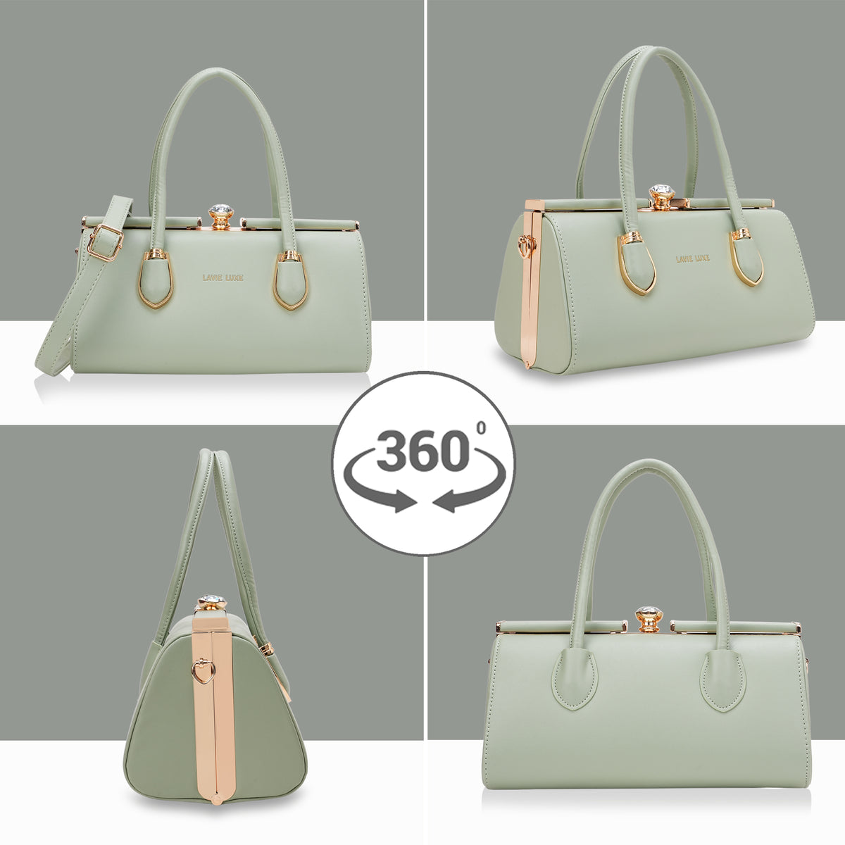 Dazzle Medium Mint Handbag