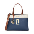 Gehry Medium Navy Handbag