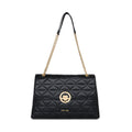 Eden Flap Large Black Handbag