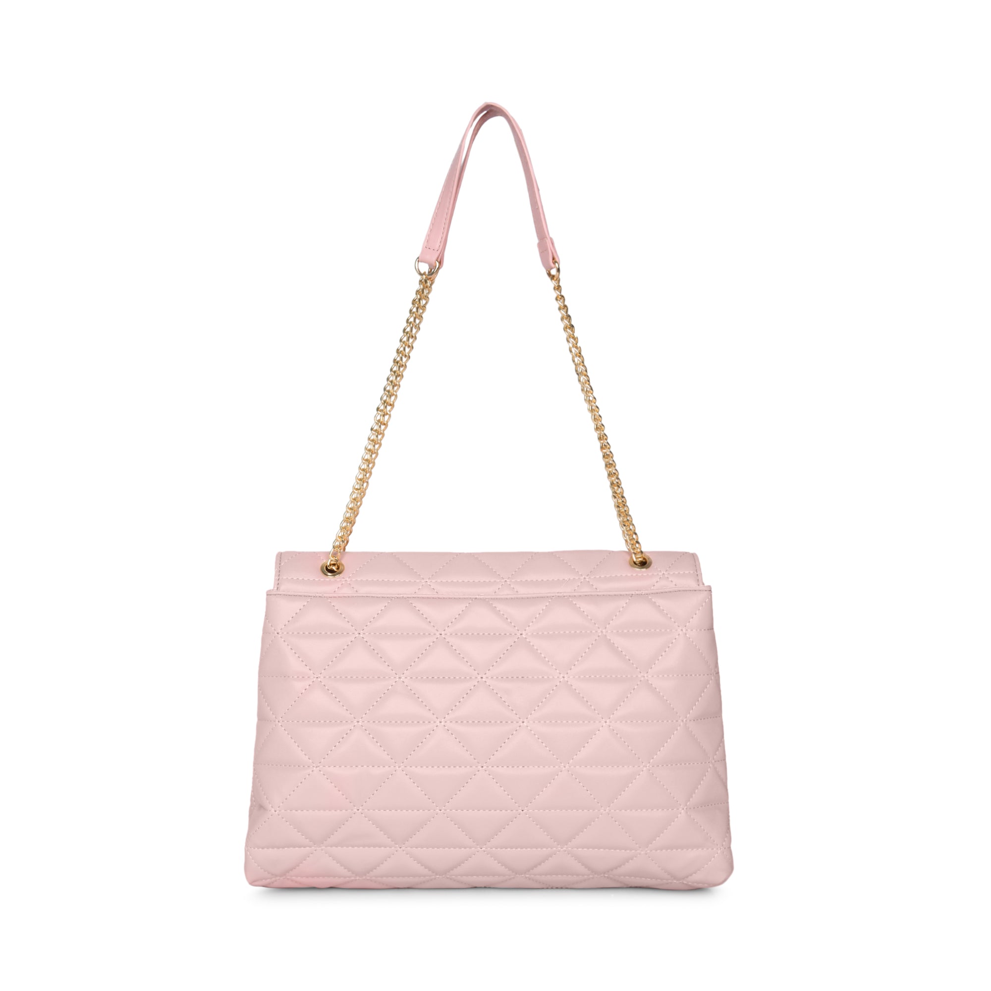 Lavie Luxe Light Pink Large Women's Eden Flap Satchel Bag