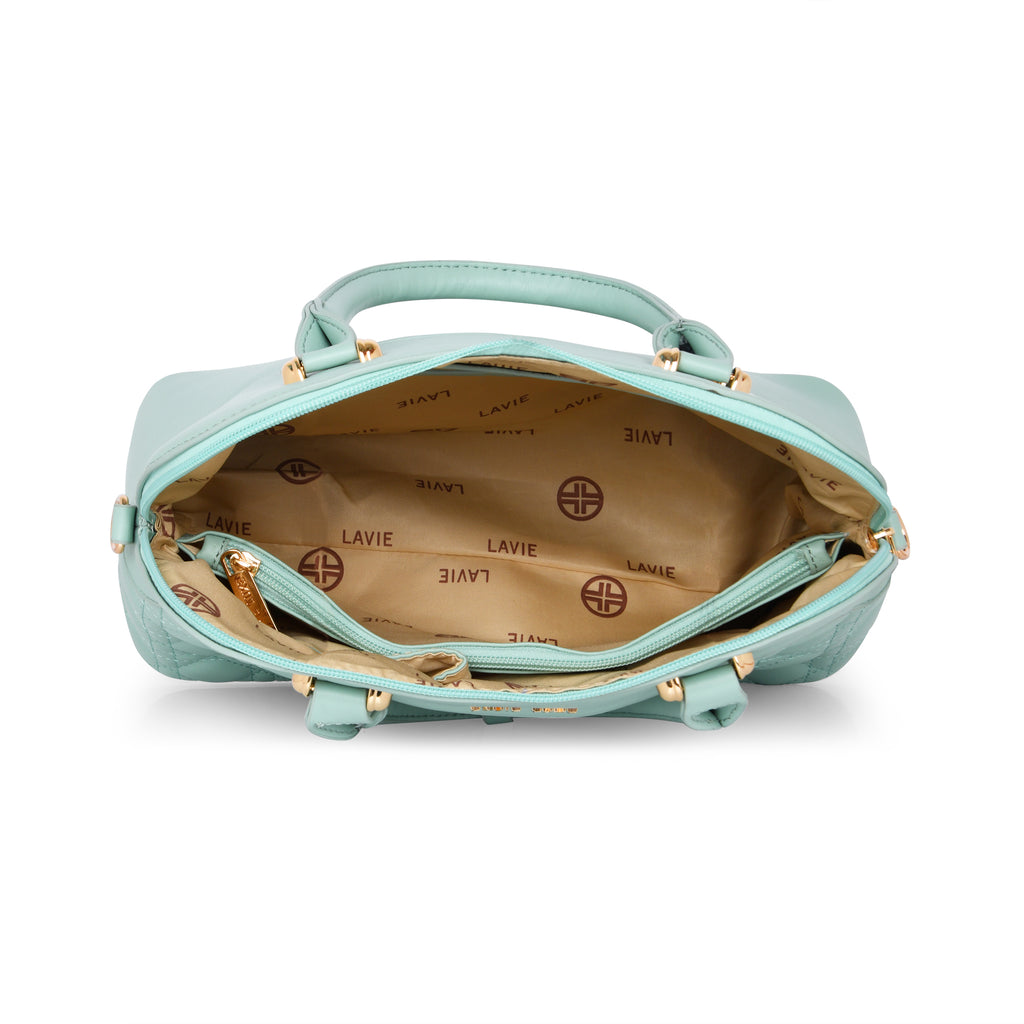 Lavie Luxe Jorie Mint Medium Women's Satchel