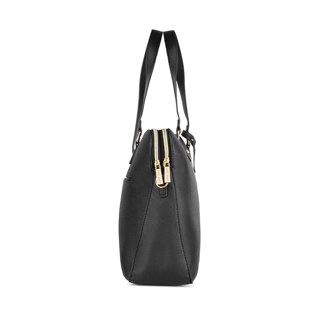 Lavie Luxe Black Large Women's Mento Laptop Bag