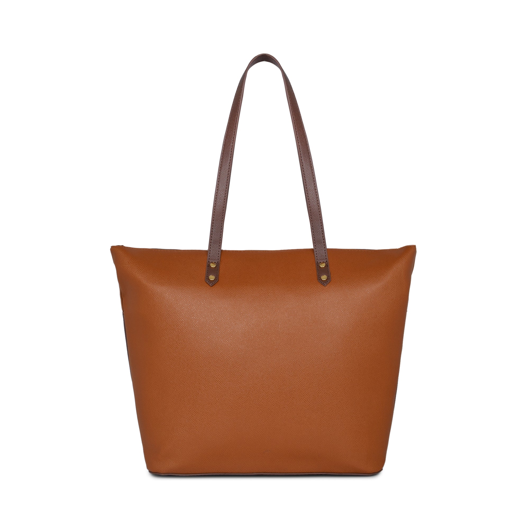 Lavie Luxe Tan Large Women's Dolly Tote Bag