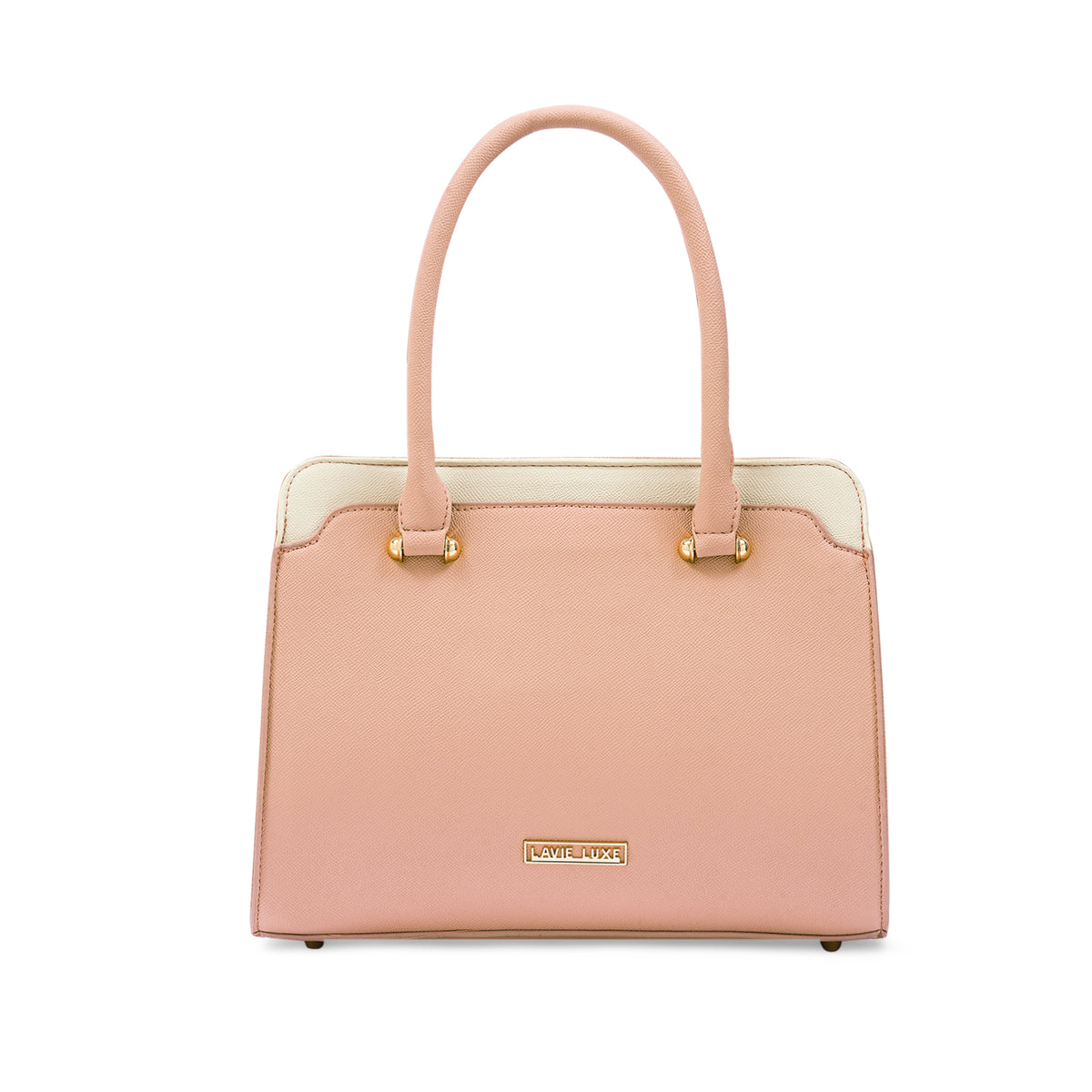 Lavie Luxe Ameen 3C Dusty Pink Medium Women's Satchel