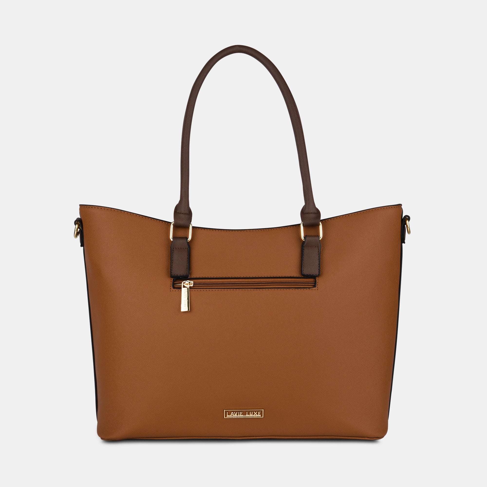 Lavie Luxe Haiden Tan Large Women's Tote