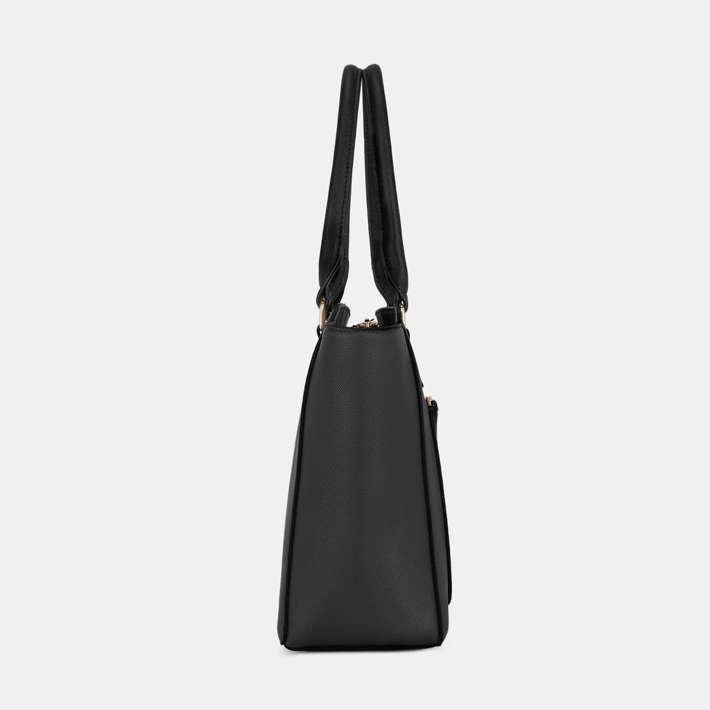 Lavie Luxe Kyle Black Large Women's Tote